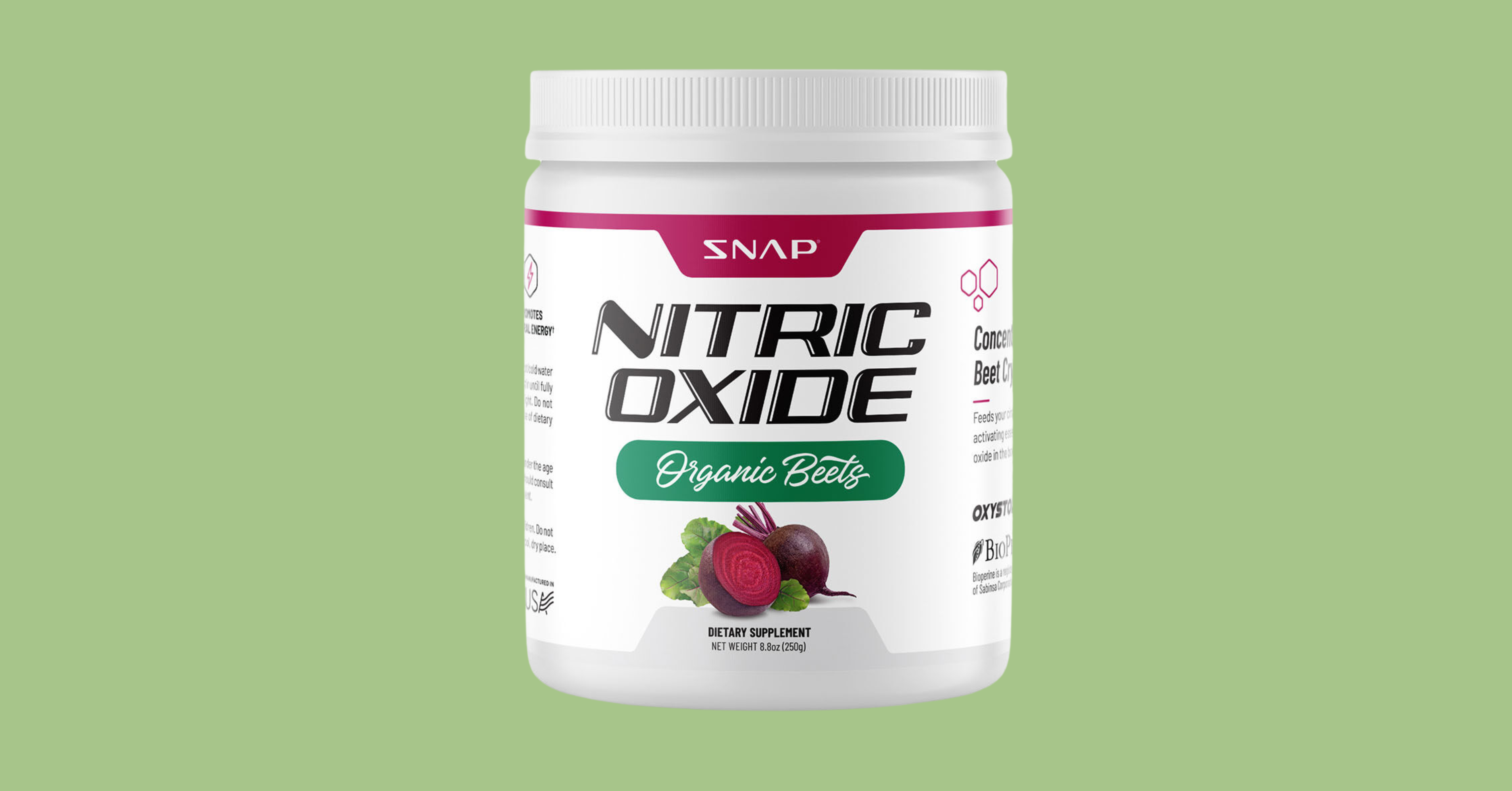 Snap Nitric Oxide Organic Beets Review