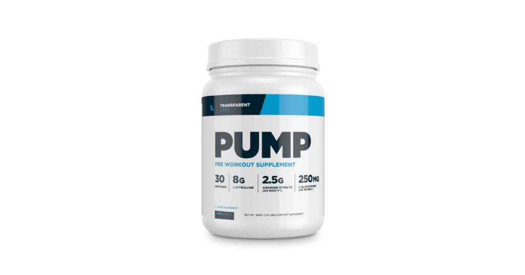 Transparent Labs Pump Review